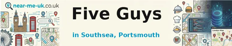 Five Guys in Southsea, Portsmouth