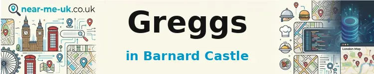 Greggs in Barnard Castle