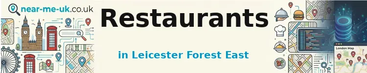 Restaurants in Leicester Forest East