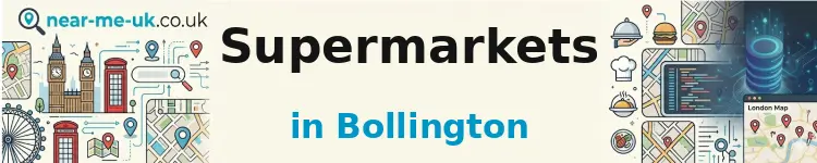 Supermarkets in Bollington