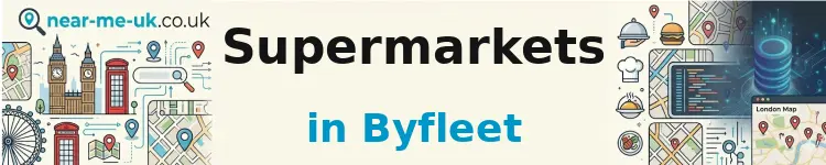 Supermarkets in Byfleet