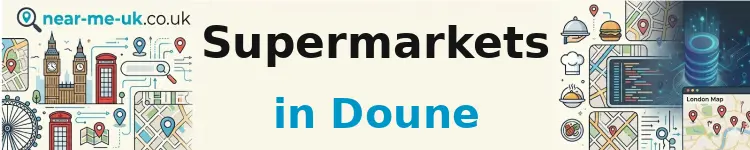 Supermarkets in Doune
