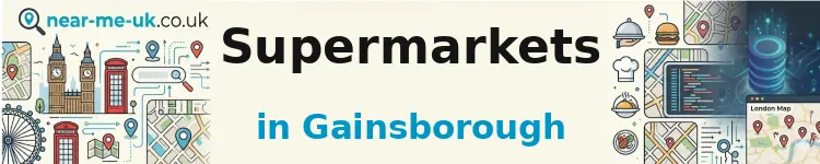 Supermarkets in Gainsborough