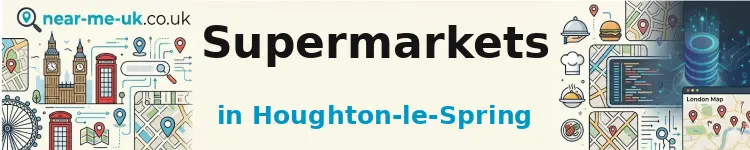Supermarkets in Houghton-le-Spring