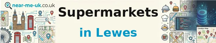 Supermarkets in Lewes