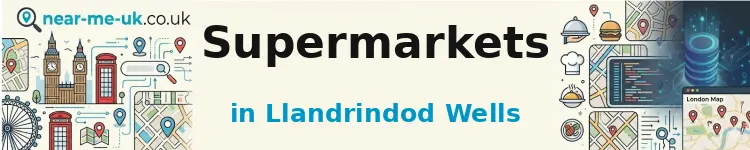 Supermarkets in Llandrindod Wells