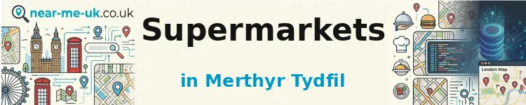 Supermarkets in Merthyr Tydfil
