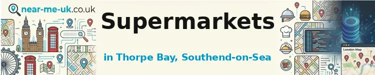 Supermarkets in Thorpe Bay, Southend-on-Sea