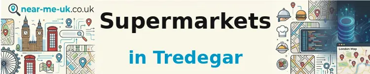 Supermarkets in Tredegar