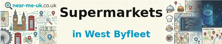 Supermarkets in West Byfleet